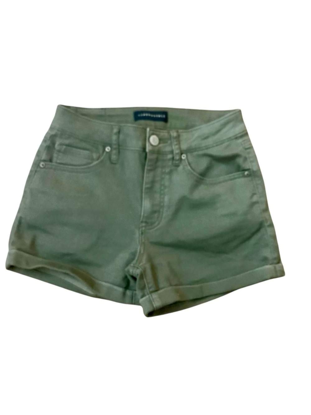 Aeropostale Girls Shorts Jeans
Green High Waisted Midi Size 2